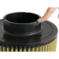aFe air filter installed view