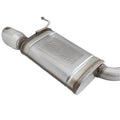aFe cat-back exhaust close-up