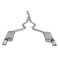 aFe cat-back exhaust close-up
