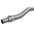 aFe cat-back exhaust installed view