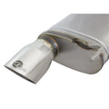aFe cat-back exhaust detail