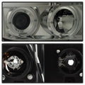 SPYDER headlights close-up
