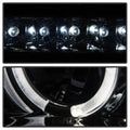SPYDER headlights close-up