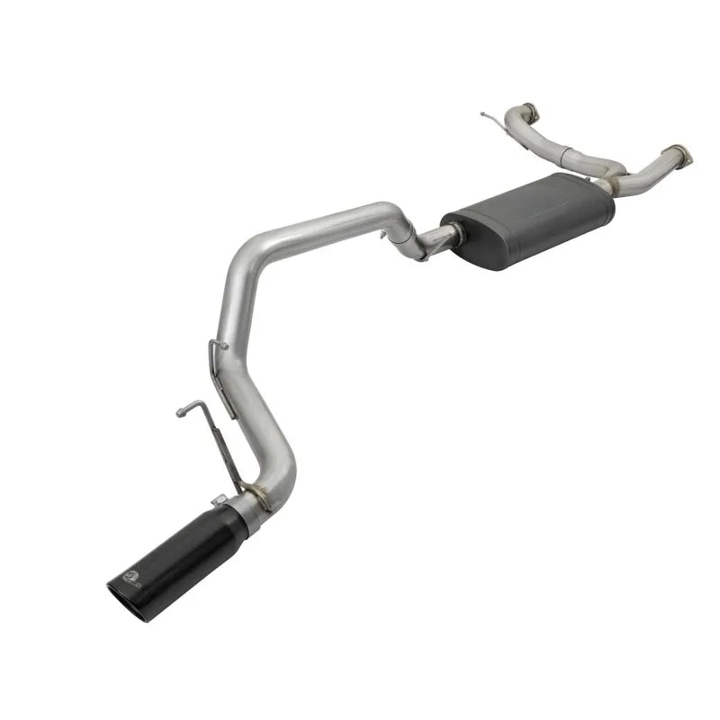 aFe black cat-back exhaust