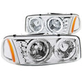 ANZO headlights detail