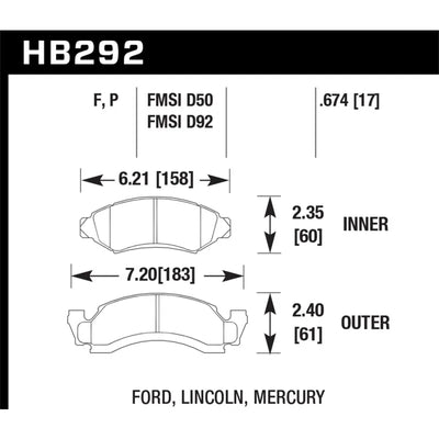 Hawk Performance auto part