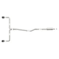 aFe cat-back exhaust installed view