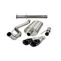 CORSA Performance cat-back exhaust installed view