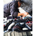 CSF auto part installed view