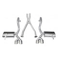 CORSA Performance cat-back exhaust close-up