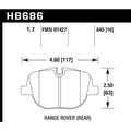 Hawk Performance auto part detail