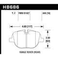 Hawk Performance auto part detail