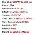 Go Rhino light bar installed view