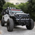 Go Rhino light bar installed view