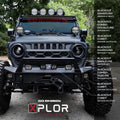 Go Rhino light bar detail