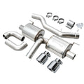 AWE Tuning axle-back exhaust close-up
