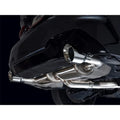 AWE Tuning axle-back exhaust close-up