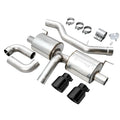 AWE Tuning axle-back exhaust close-up
