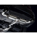 AWE Tuning axle-back exhaust close-up