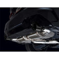 AWE Tuning axle-back exhaust detail