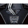 AWE Tuning exhaust installed view