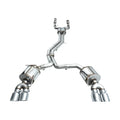 AWE Tuning exhaust installed view