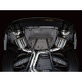 AWE Tuning exhaust installed view