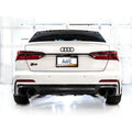 AWE Tuning exhaust installed view