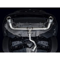 AWE Tuning axle-back exhaust close-up