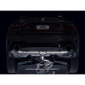 AWE Tuning axle-back exhaust detail
