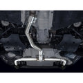 AWE Tuning axle-back exhaust detail