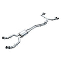 AWE Tuning exhaust installed view