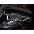 AWE Tuning exhaust installed view