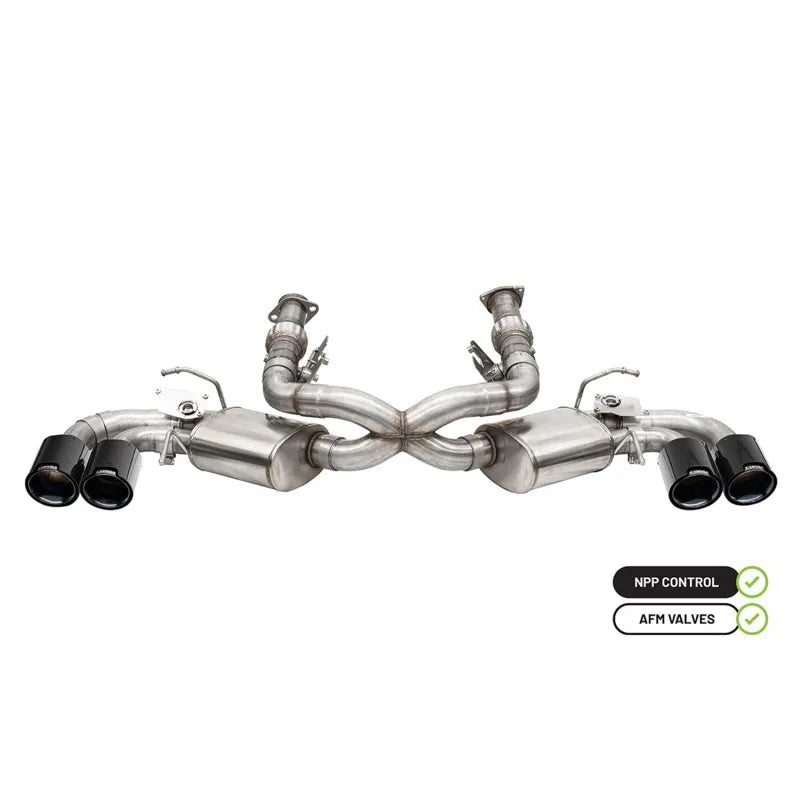 CORSA Performance black cat-back exhaust