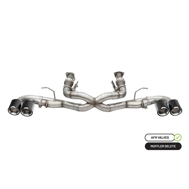 CORSA Performance polished cat-back exhaust