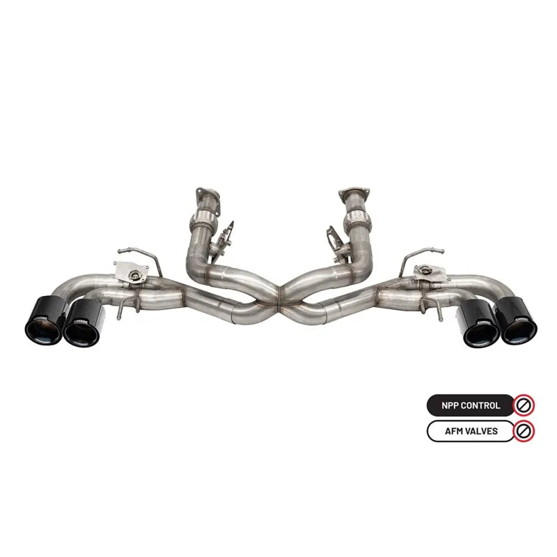 CORSA Performance black cat-back exhaust