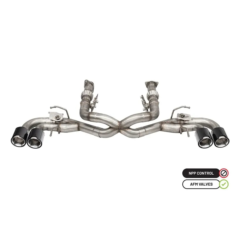 CORSA Performance polished cat-back exhaust