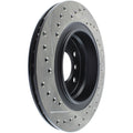 Stoptech auto part close-up