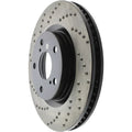 Stoptech auto part installed view
