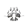 CORSA Performance cat-back exhaust detail