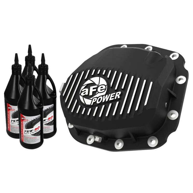 aFe black differential cover