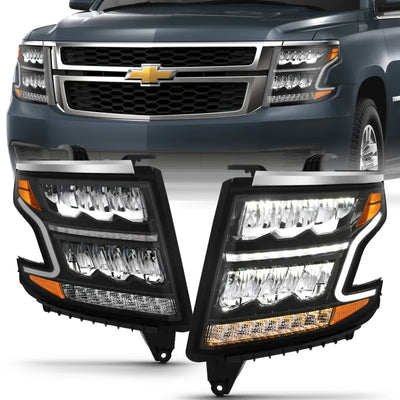 ANZO black headlights