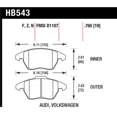 Hawk Performance auto part