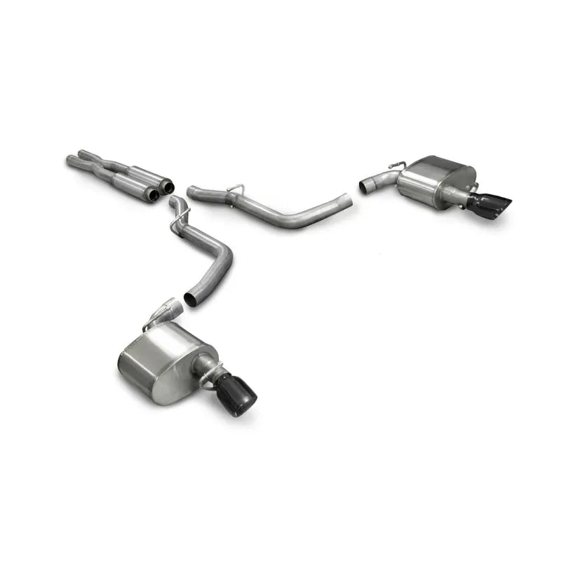 CORSA Performance black cat-back exhaust