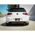 aFe cat-back exhaust close-up