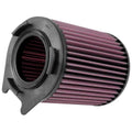 K&N Engineering air filter installed view