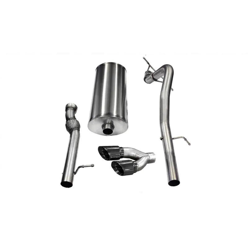 CORSA Performance black cat-back exhaust