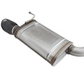 aFe cat-back exhaust close-up