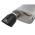 aFe cat-back exhaust detail