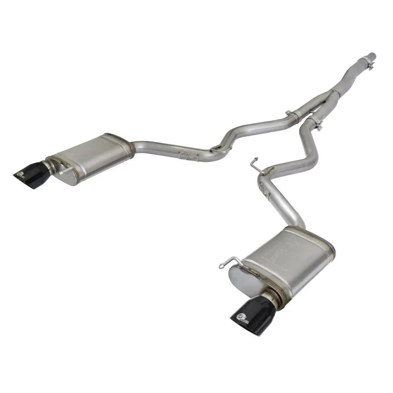 aFe black cat-back exhaust